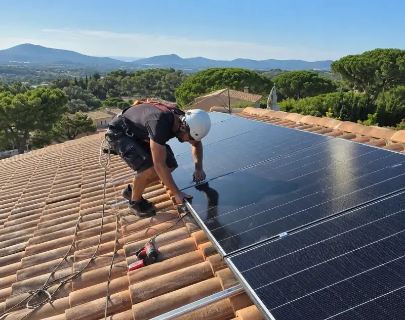 Installateur panneaux solaires Saint-Nazaire-de-Ladarez — pose photovoltaïque sur toiture