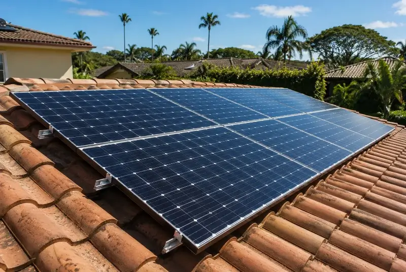 Installation de panneaux solaires à Saint-Nazaire-de-Ladarez
